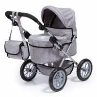 Puppenwagen Trendy grau