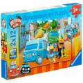 Ravensburger 2 Puzzles - Helden der Stadt