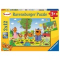 Ravensburger 2 Puzzles - Kid e Cats