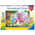 Ravensburger 2 Puzzles - Magische Einhornwelt