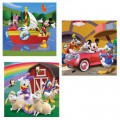 Ravensburger 3 x 49 Teile Puzzleset - Alle lieben Mickey