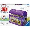 Ravensburger 3D Puzzle - Schatztruhe - Pferde