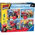 Ravensburger 4 Puzzles - Ricky Zoom