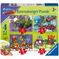Ravensburger 4 Puzzles - Super Zings