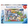 Ravensburger Mit Blaulicht unterwegs