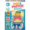 Ravensburger Mix and Match Puzzles - Monsters