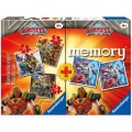 Ravensburger Multipack - Memory and 3 Puzzles - Gormiti