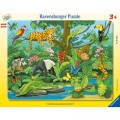 Ravensburger Rahmenpuzzle - Tiere des Regenwaldes
