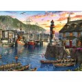 Ravensburger Sonnenaufgang im Hafen