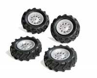 Ein Angebot für rollyLuftbereifung Universal für Trettraktoren schwarz/silber rolly toys aus Spielzeug für draußen > Kinderfahrzeuge > Anhänger und Zubehör - jetzt kaufen. Lieferzeit 3-5 Tage.
