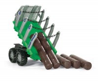 rollyTimber Trailer - Anhänger für Tretraktoren