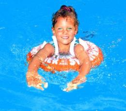 Schwimmtrainer Freds Classic orange 2-6 Jahre (Baby Plus)