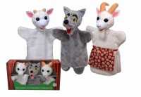 Ein Angebot für Set-Handpuppen Tiere, Wolf und Ziegen, in Geschenkbox - Handpuppen im 3er Set mehrfarbig mubrno aus Puppen > Handpuppen > Plüsch-Handpuppen - jetzt kaufen. Lieferzeit 4-7 Tage.