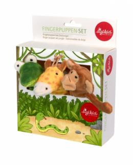 Sigikid Fingerpuppen Set Dschungel (Sigikid, H. Scharrer Koch GmbH)