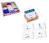Sparset Montessori Perlenmaterial zur Multiplikation mit Aufgabenkartei, 100 Karten