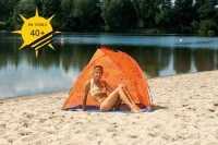 Strandmuschel Amrum Design orange