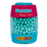 Streudekor Perlen blau, 65 g