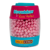 Streudekor Perlen rosa, 65 g - Kuchendekoration