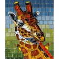 SunsOut Stained Glass Giraffe