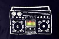 T-Shirt Boombox Grösse S