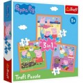 Trefl 3 Puzzles - Peppa Pig