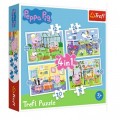 Trefl 4 in 1 - Holiday reccolection - Peppa Pig