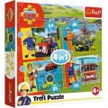 Trefl 4 Puzzles - Fireman Sam
