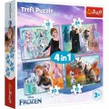 Trefl 4 Puzzles - Frozen