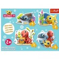 Trefl Rahmenpuzzle - 4 Puzzles - Baby Classic Fish MiniMini