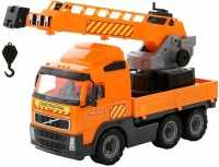 Ein Angebot für Volvo Truck mit Kran auf Wendeplattform orange/schwarz Polesie aus Kleinkindspielzeug > Spielautos > LKW - jetzt kaufen. Lieferzeit 2 Tage.