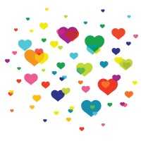 Ein Angebot für Wallcandy Overlaping Hearts mehrfarbig Wallcandy aus Ausstattung für Kinderzimmer > Wandtattoos und Wandsticker - jetzt kaufen. Lieferzeit 2 Tage.