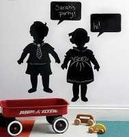 Wallies Kreidetafel Vintage Kids