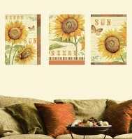 Wallies Wall Accents Sonnenblumen