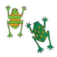 Wandaufkleber Wallies Motiv-Sticker(Cutouts) KP Kids Frogs