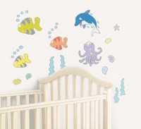 Wandsticker, Wall-Art Unterwasser